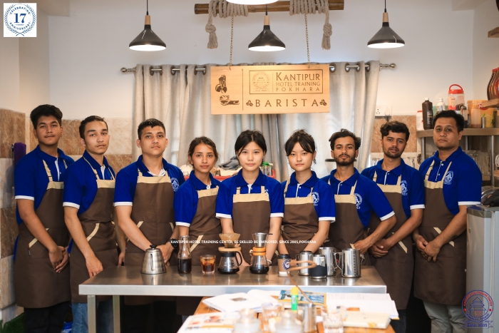 best barista, coffee making school in Pokhara since 2005